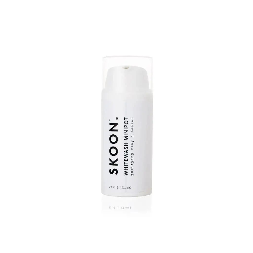 SKOON Whitewash Clay Cleanser 30ml | Purifying Facial Cleanser for Oily Skin | Shop Now