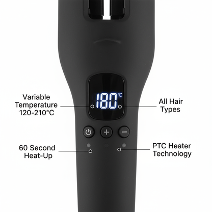 Temperature control display
