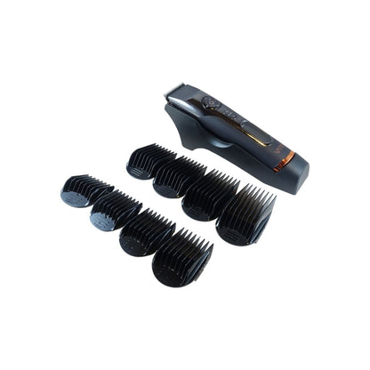 Varis Hair Clipper with multiple attachment combs for precision grooming and styling