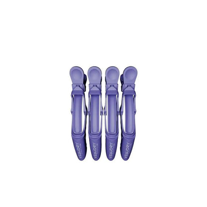 Purple Hair Clips - Veaudry Sectioning Clips for Styling, Professional Hair Accessories