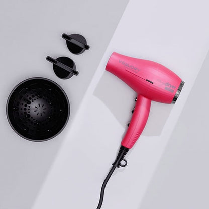 Veaudry MyDryer Pinky Promise Compact Pro Hairdryer for Salon-Quality Styling - Shampoo