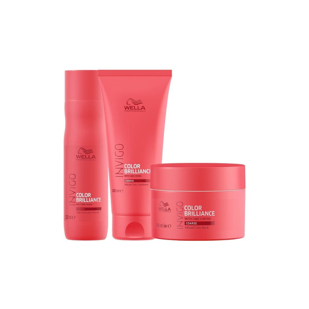 Wella Professionals Invigo Color Brilliance Trio Coarse - Shampoo