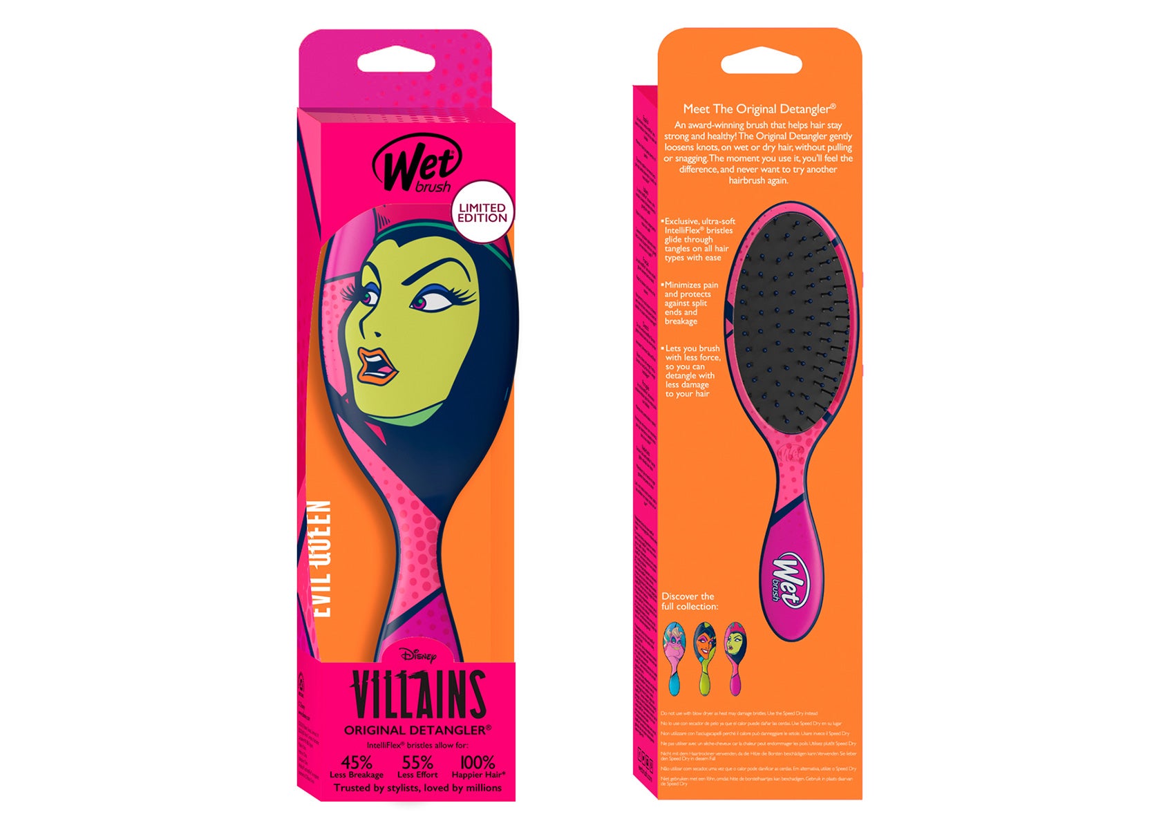 Wet Brush Queen Villain Detangling Brush